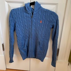 Zip up Ralph Lauren sweater